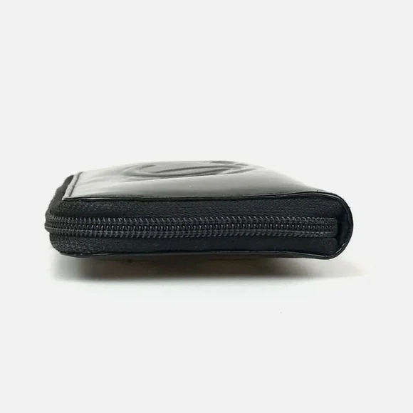 CHANEL Black Patent Leather Wallet - Picture 5 of 15